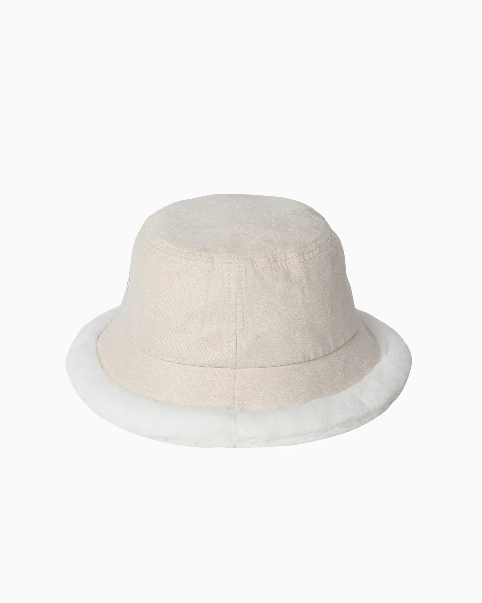 CNL SUEDE & FUR BUCKET HAT - Image 3