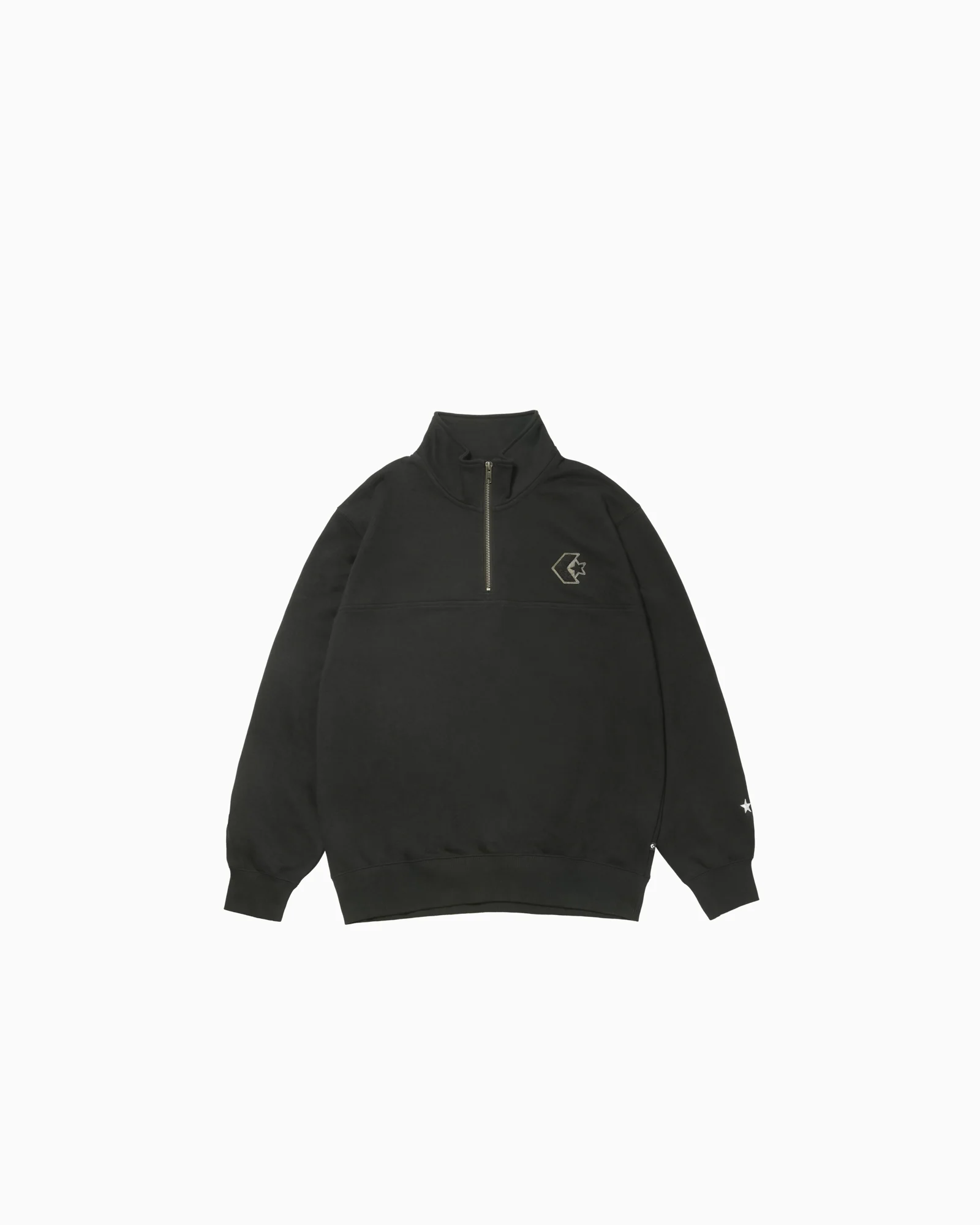 CHENILLE HALF ZIP TOP MENS
