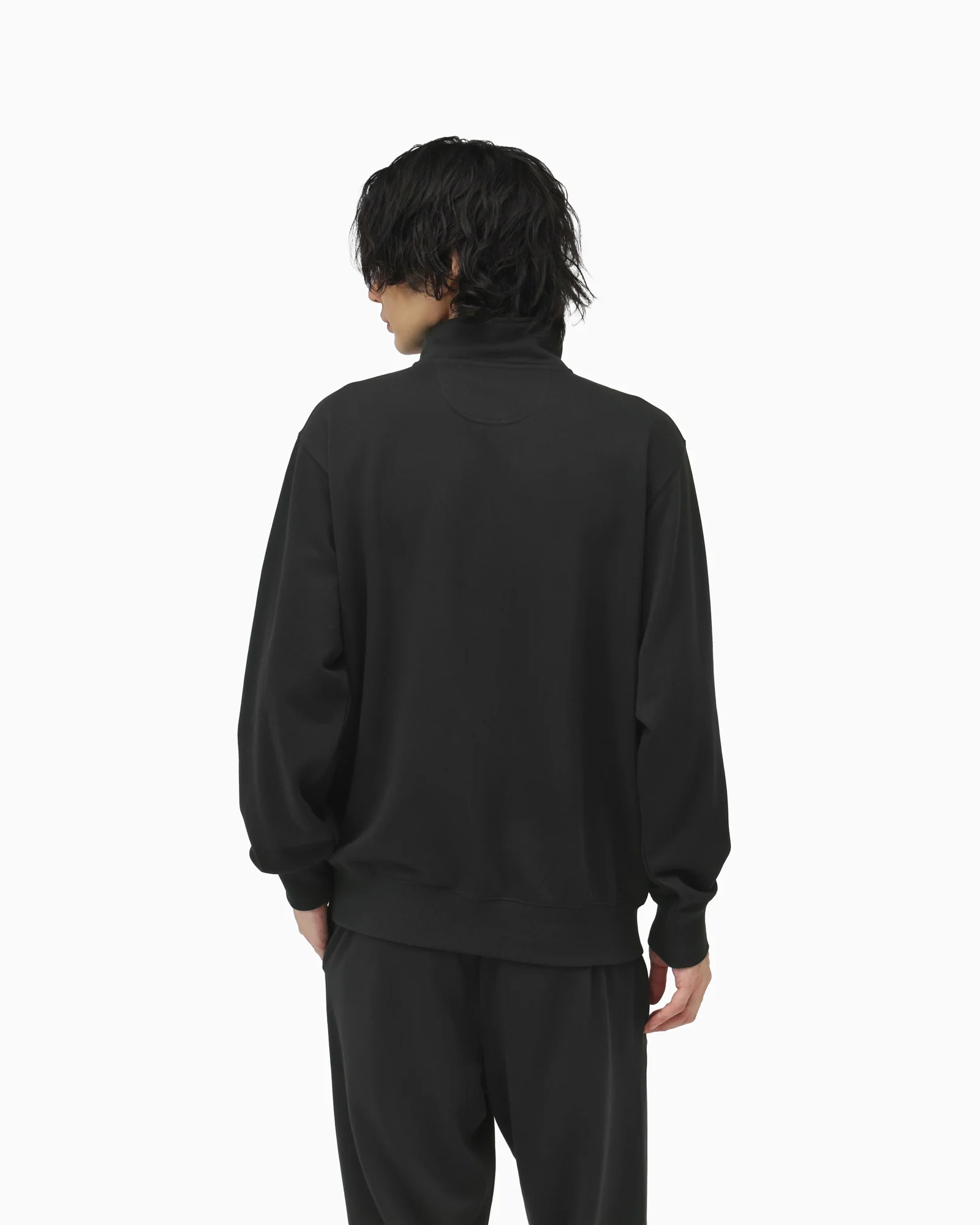 CHENILLE HALF ZIP TOP MENS - Image 7