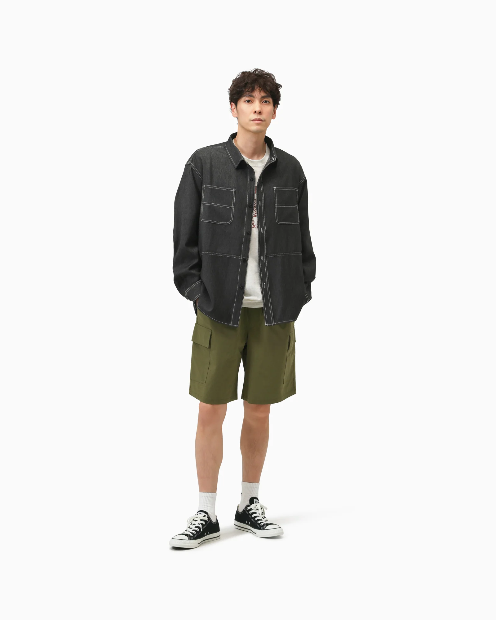 STRETCH CARGO SHORTS M - Image 7