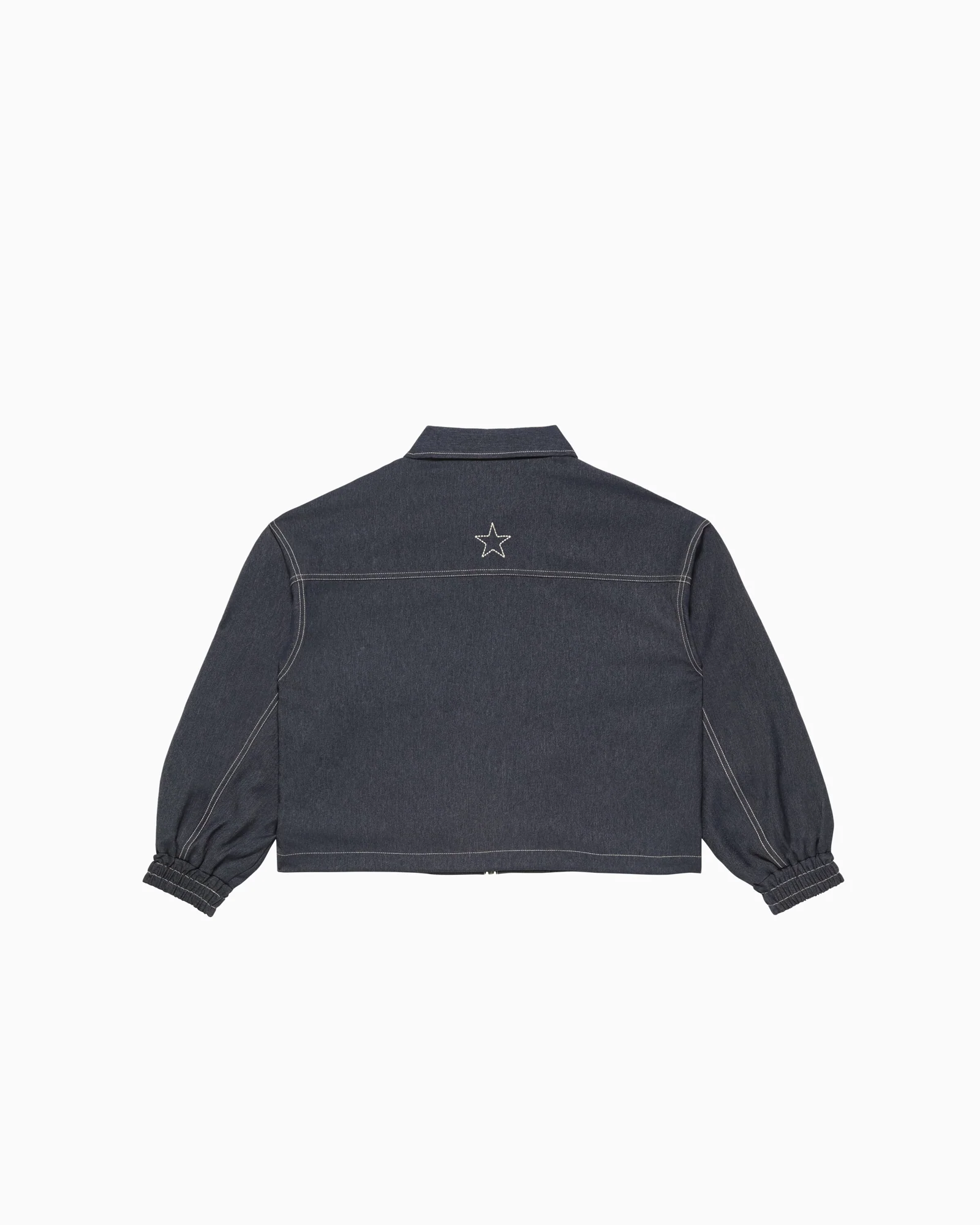 SYNTHETIC DENIM JACKET L - Image 2