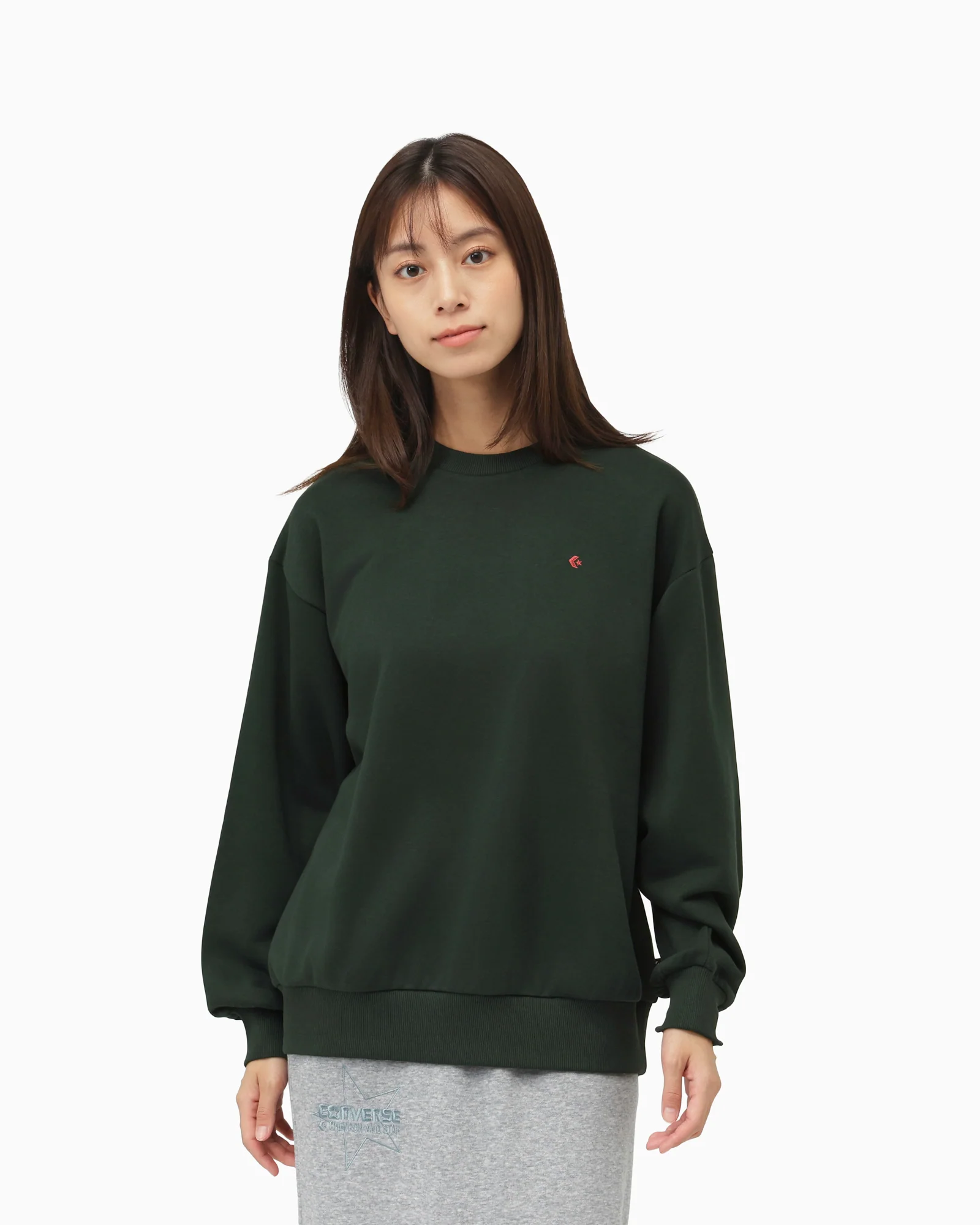 DIAMOND LOGO SWEAT CREW TOP LADIES - Image 5