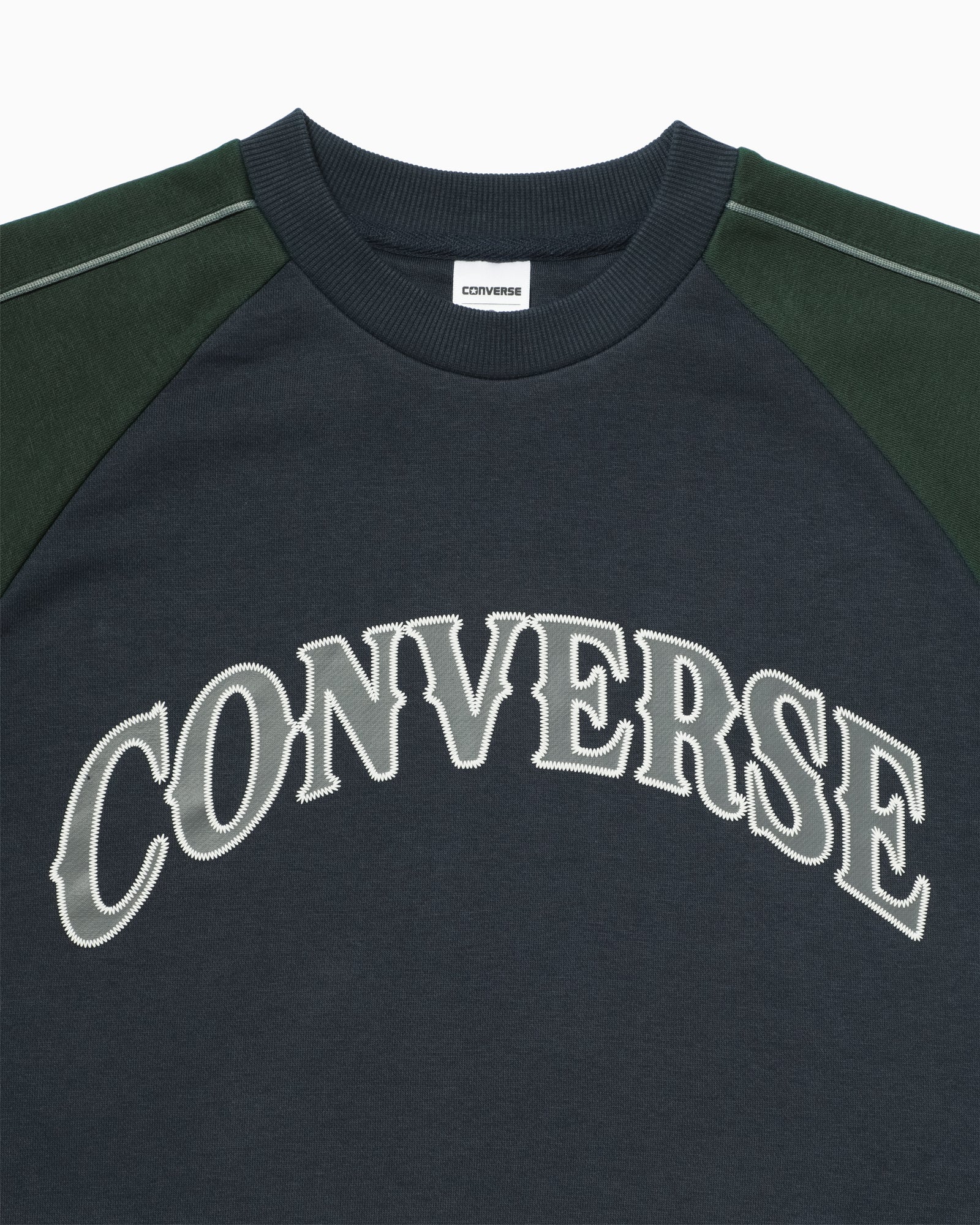 COLOR BLOCK SWEAT CREW TOP LADIES - Image 3