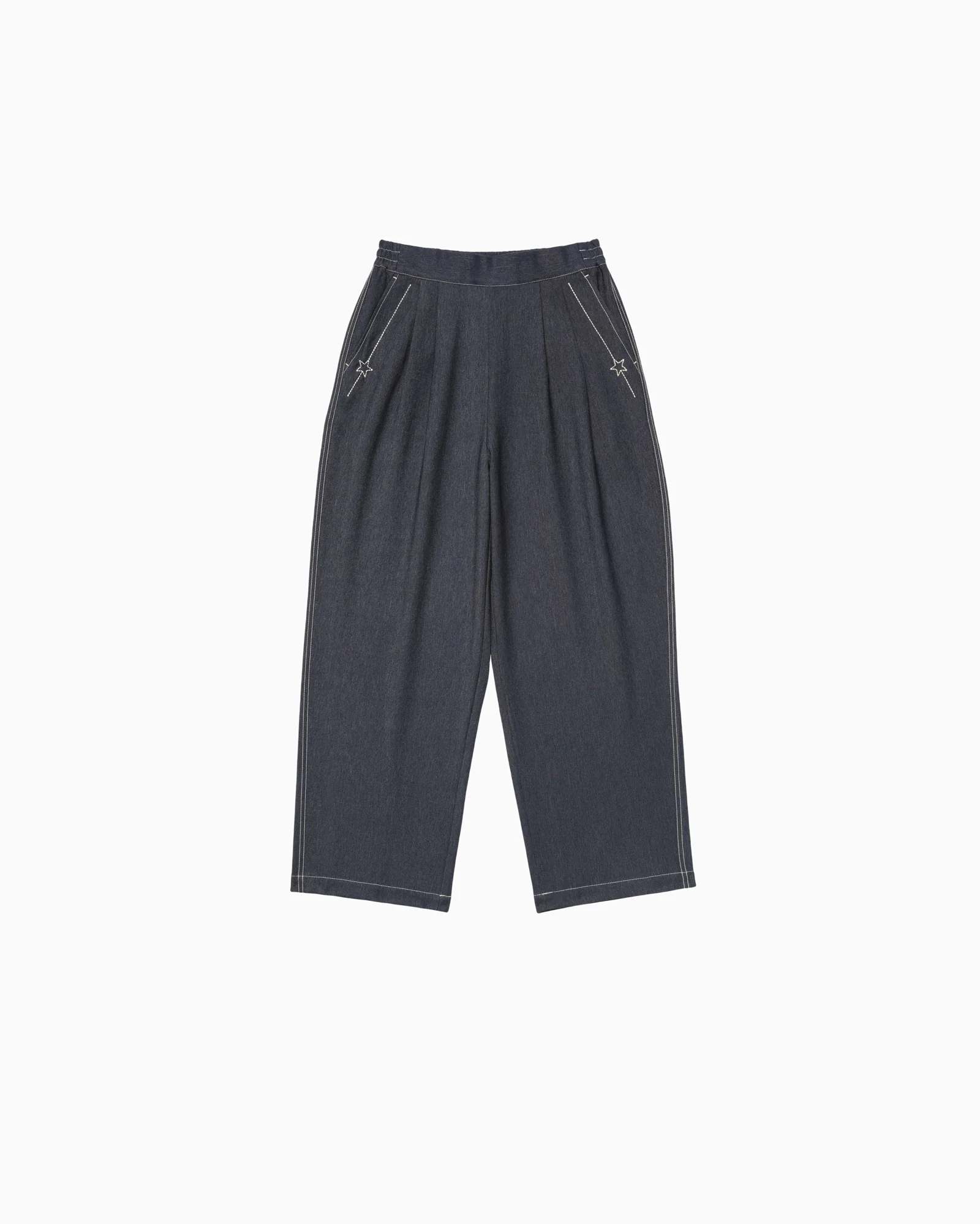 SYNTHETIC DENIM PANTS L