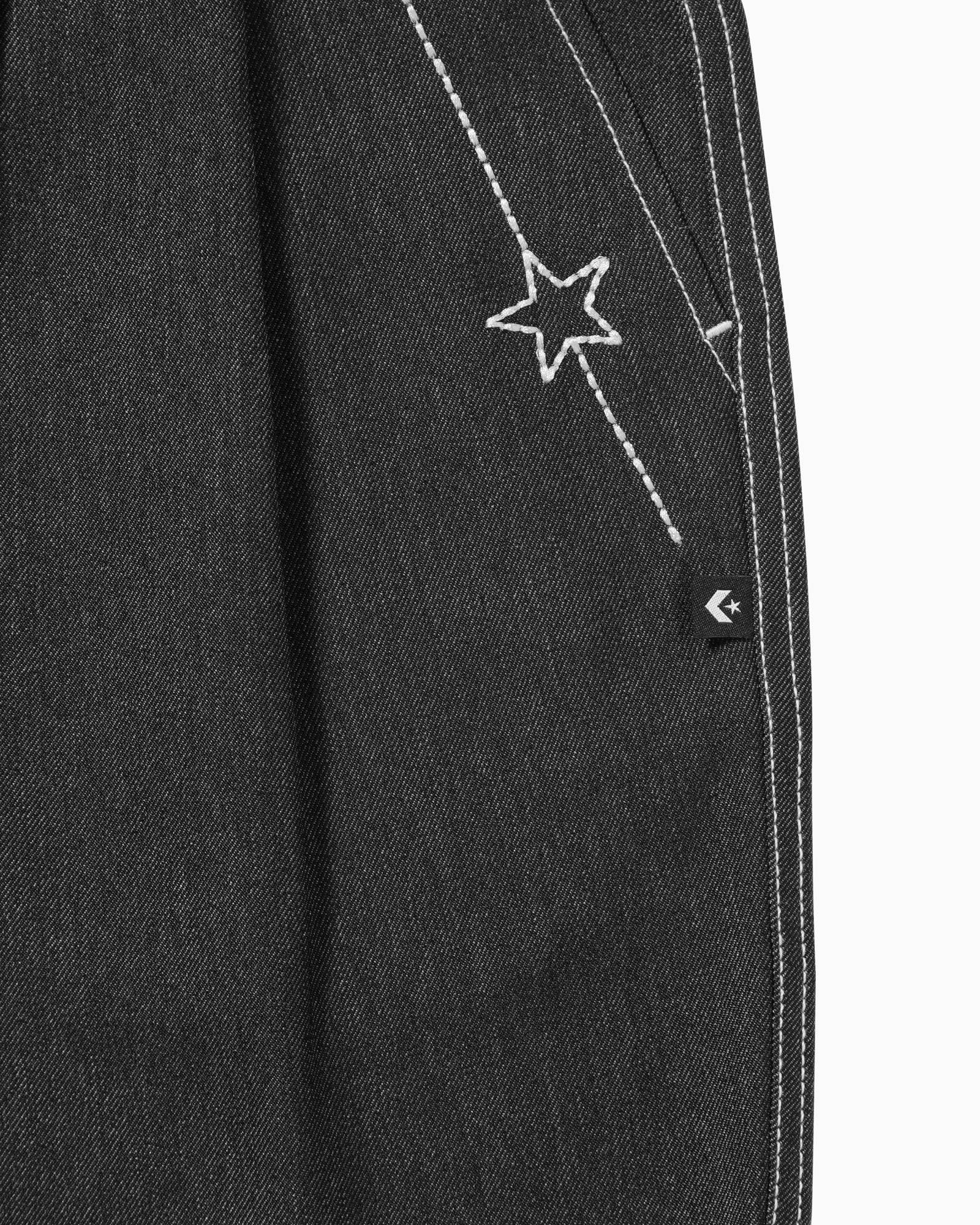 SYNTHETIC DENIM PANTS L - Image 4