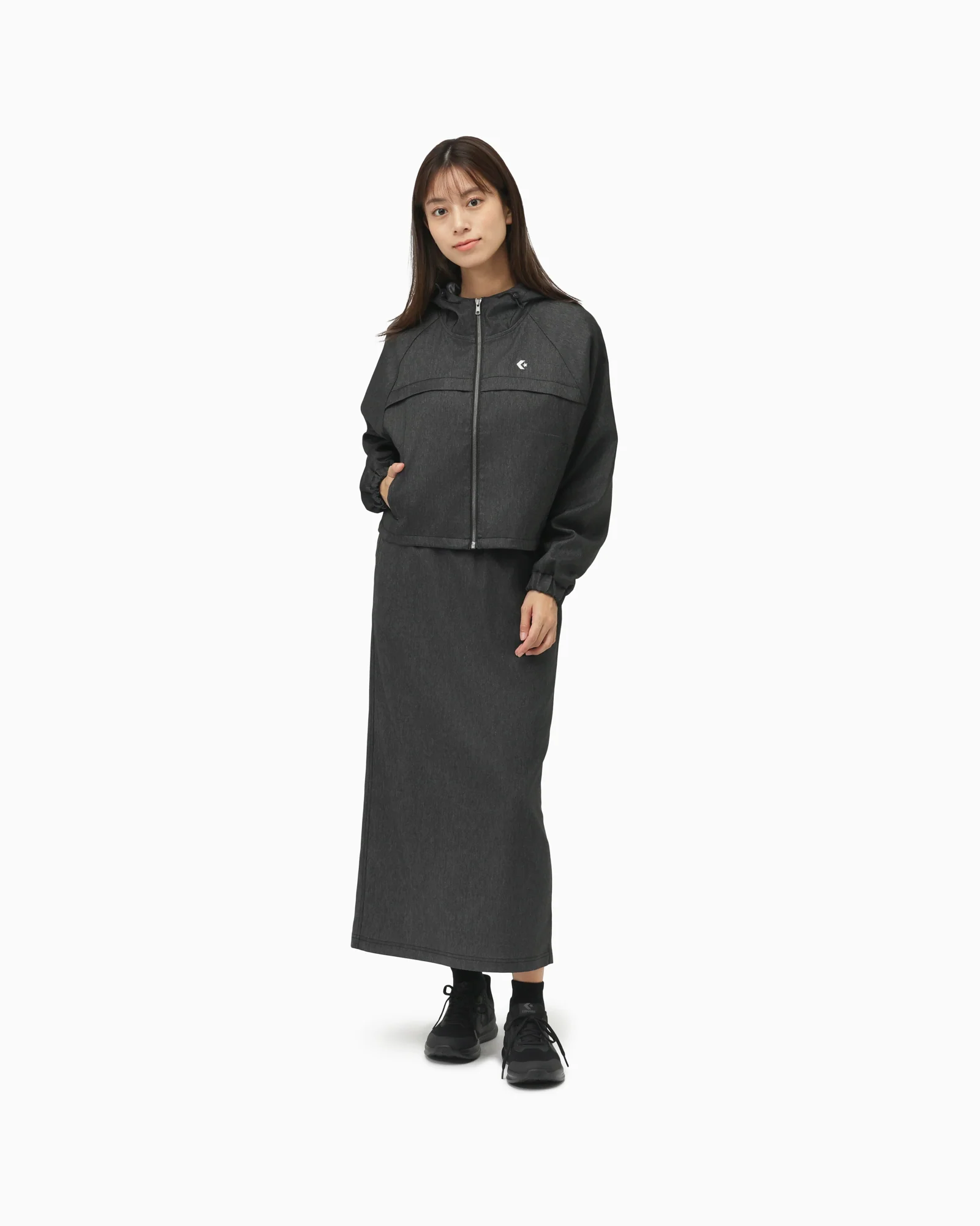 SYNTHETIC DENIM SKIRT LADIES - Image 7