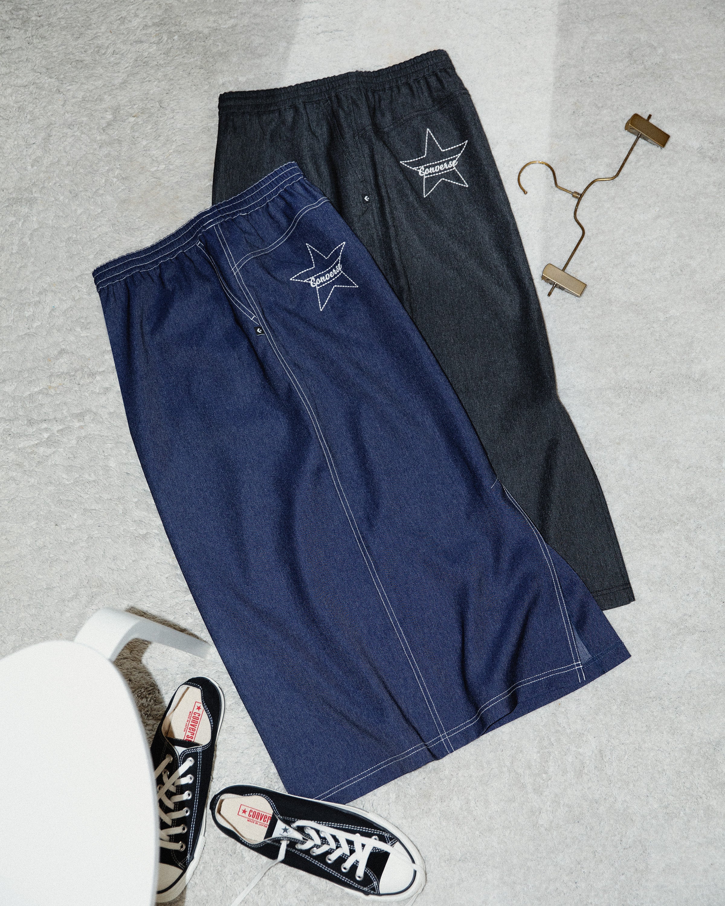 SYNTHETIC DENIM SKIRT LADIES - Image 8