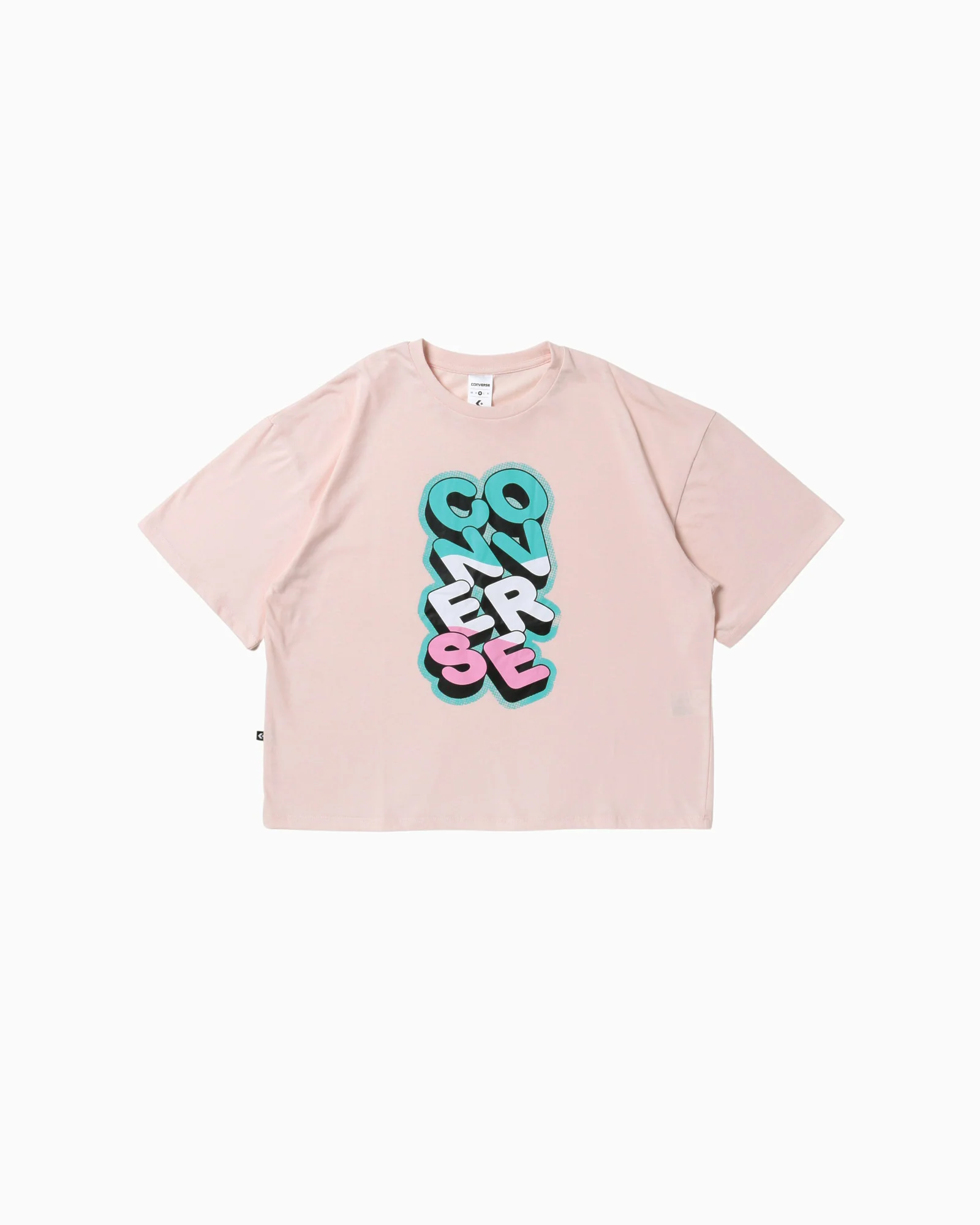 CV POP TEXT TEE LDS